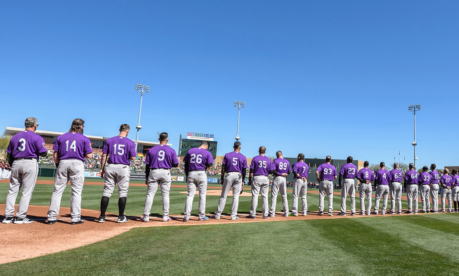 2019 Jackie Robinson Day Jersey - Colorado Rockies Team